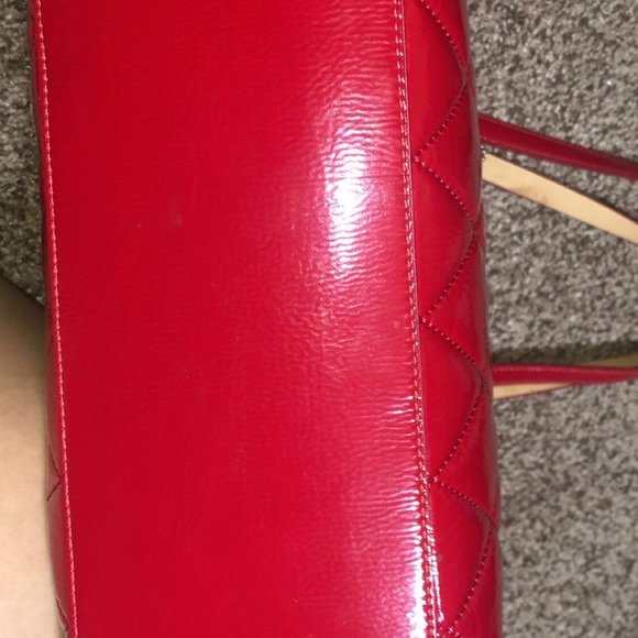 Red Coach Bag - Picture 3 of 4